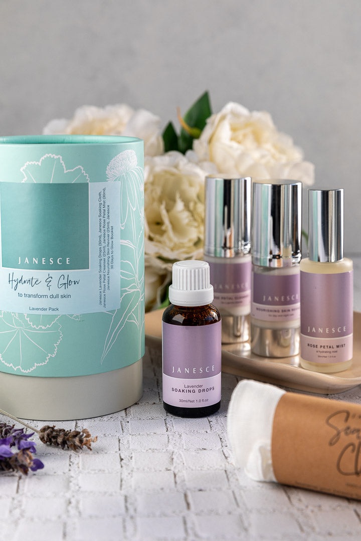 Janesce Hydrate & Glow Lavender Pack, Natural Skincare NZ